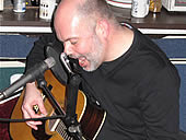 Gregory Webster records a session for Rocker - 6/2/10