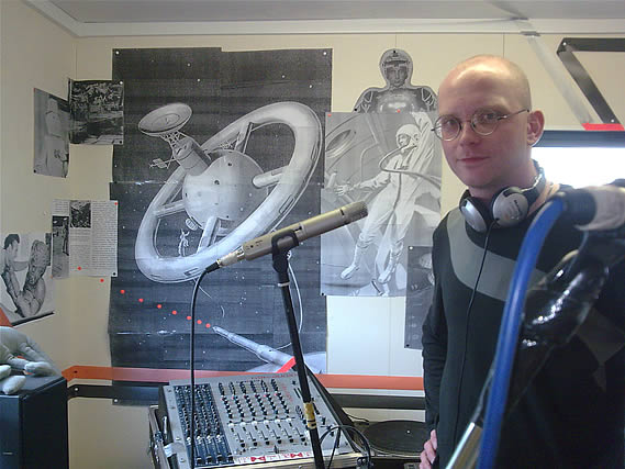 Andy hosts a show on Bestival Radio, live form the site of the music festival - 6/9/08